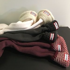 Hunter Knitted Cuff Tall Boot Socks